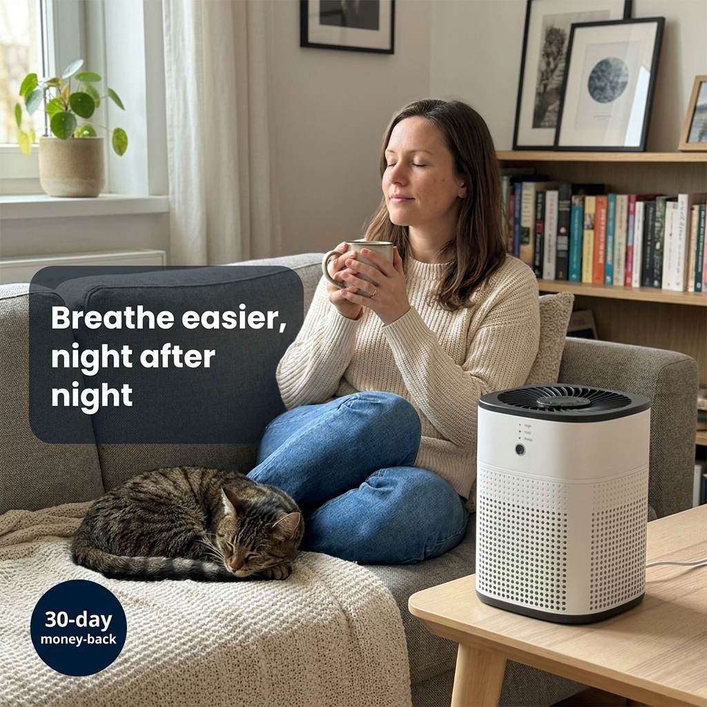 Breezly™ 3-Stage Air Purifier with Aroma | Novell Home