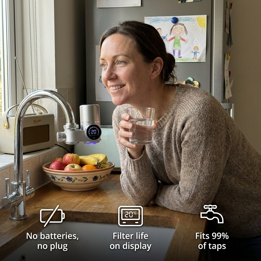 PureFlow™ — The Only Tap Filter That Shows You It's Working