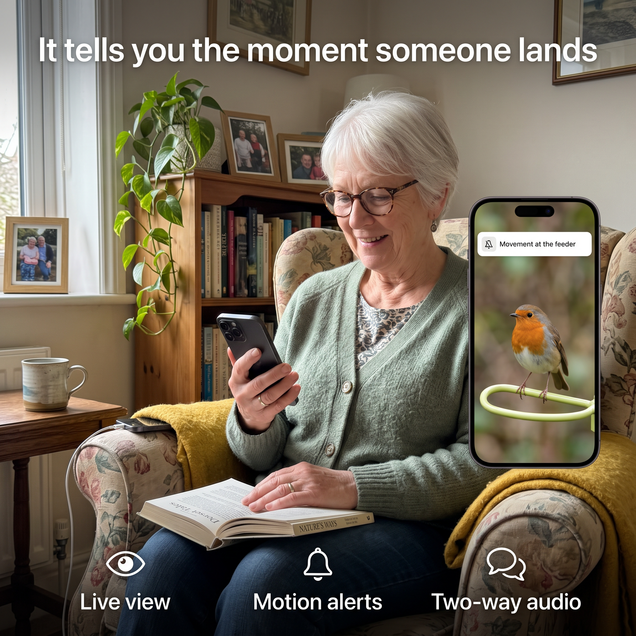 Birdly™ Smart Bird Feeder Camera — See The Birds You've Fed For Thirty Years