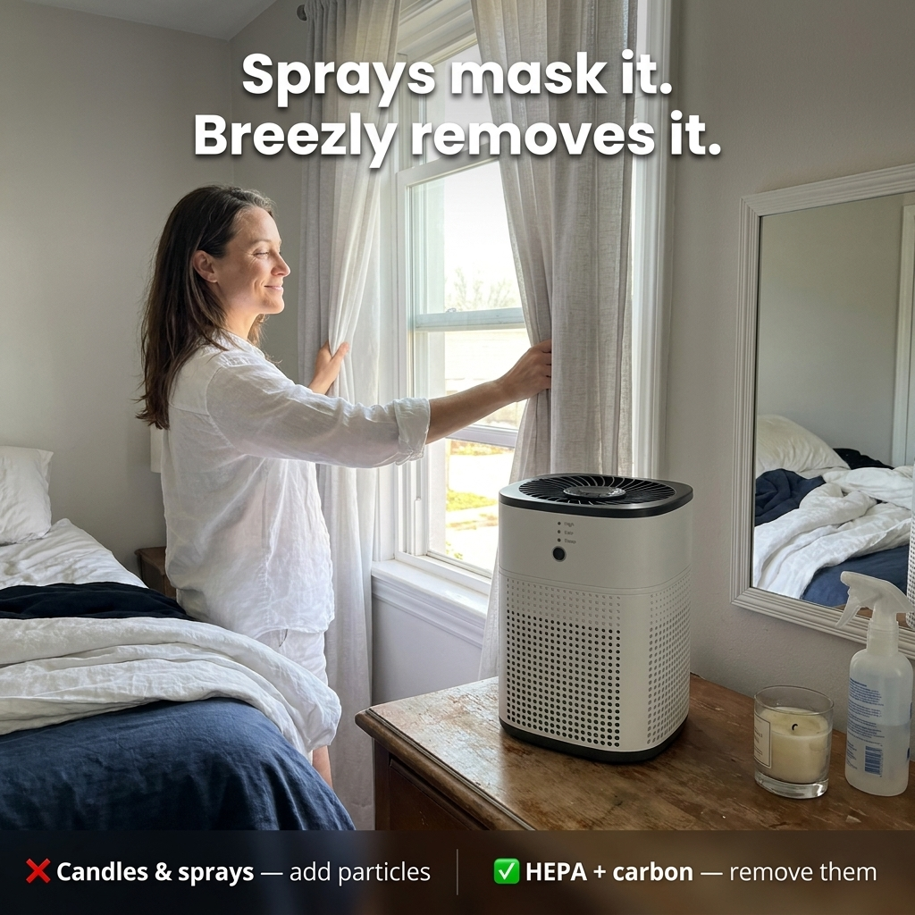 Breezly™ 3-Stage Air Purifier with Aroma | Novell Home