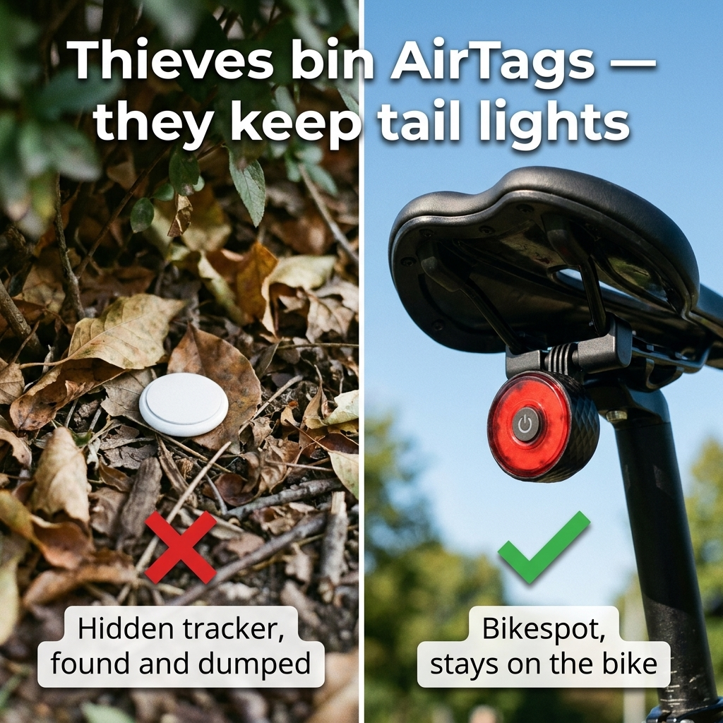 Bikespot™ — Smart Find My Tail Light