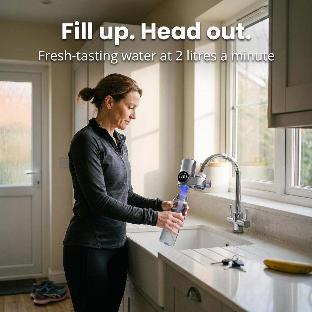 PureFlow™ — The Only Tap Filter That Shows You It's Working