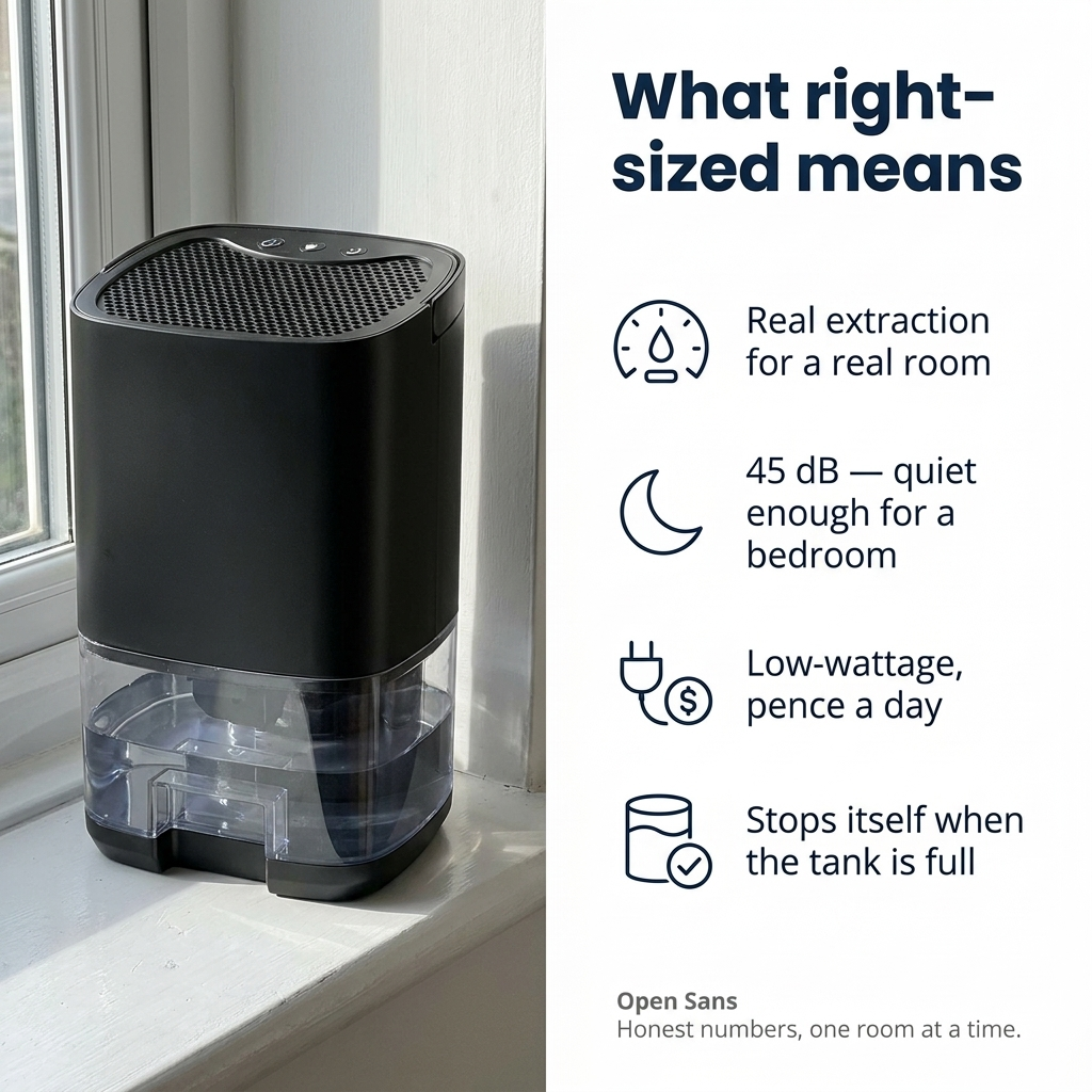 Dryft™ — The Right-Sized Dehumidifier