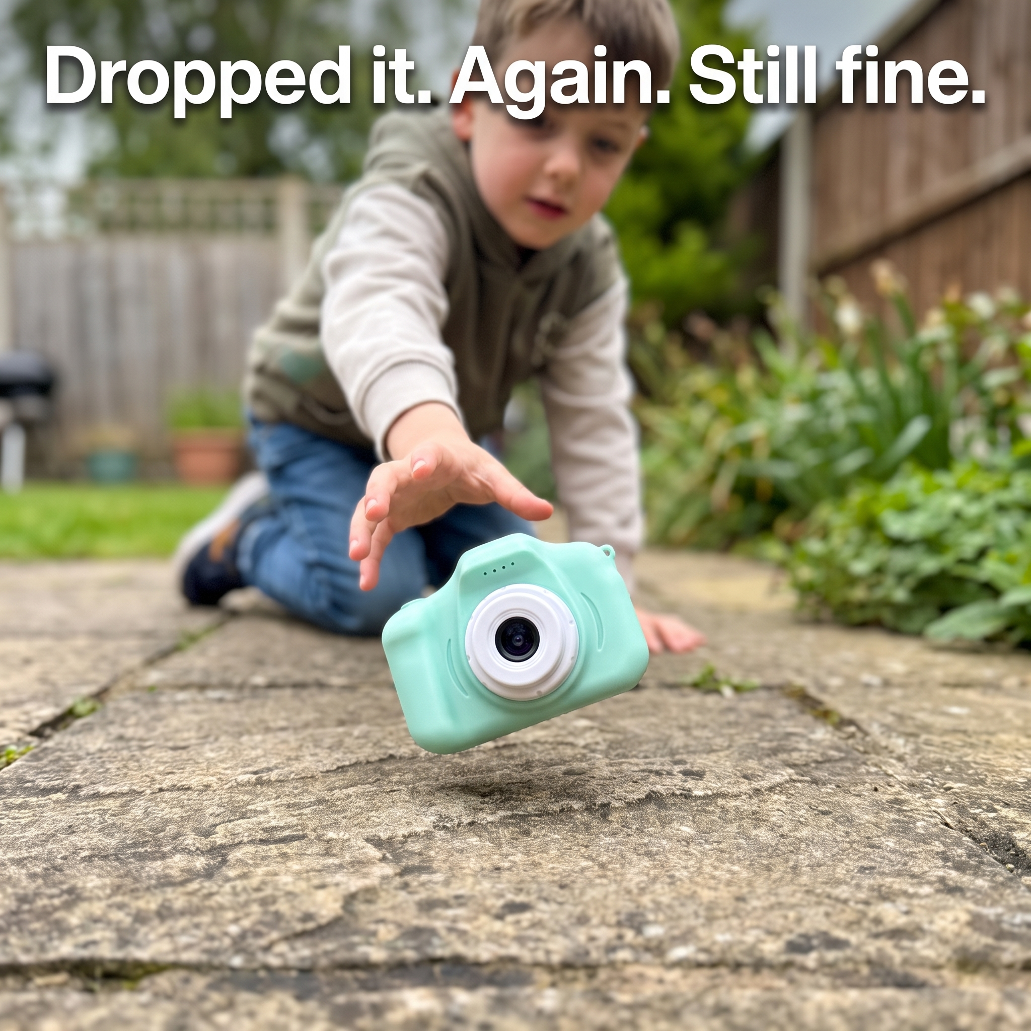 Pixie™ – Kids Camera | Ages 3-10 | 12MP Photo & 1080p Video | Shockproof