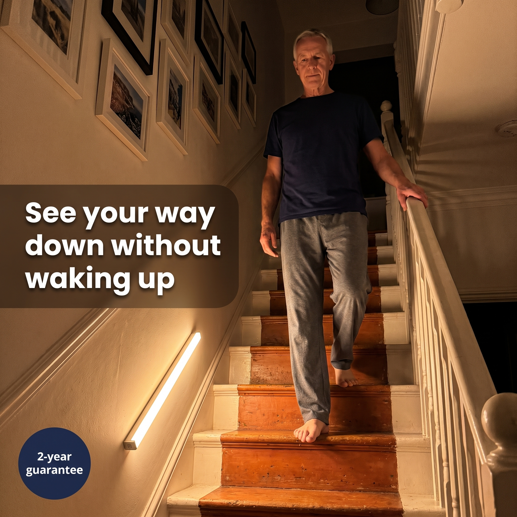 LumaPath™ — The Warm Motion Night Light