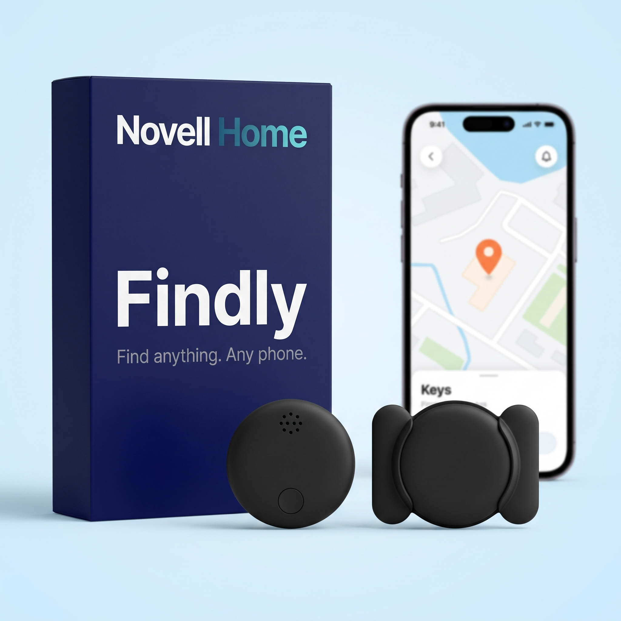 Findly™ – GPS Item Tracker | Works with iPhone & Android | No Subscription