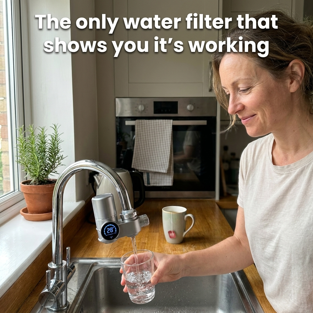 PureFlow™ — The Only Tap Filter That Shows You It's Working