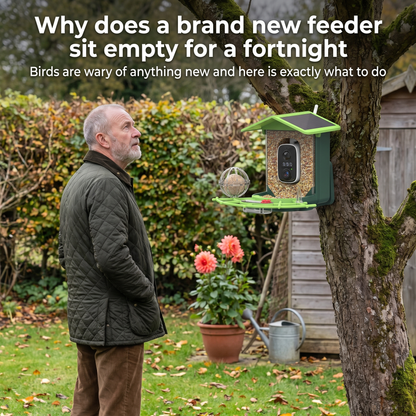 Birdly™ Smart Bird Feeder Camera — See The Birds You've Fed For Thirty Years