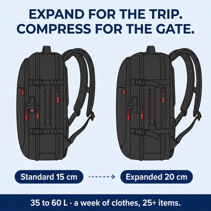 Cabinly™ – Soft Compression Cabin Backpack