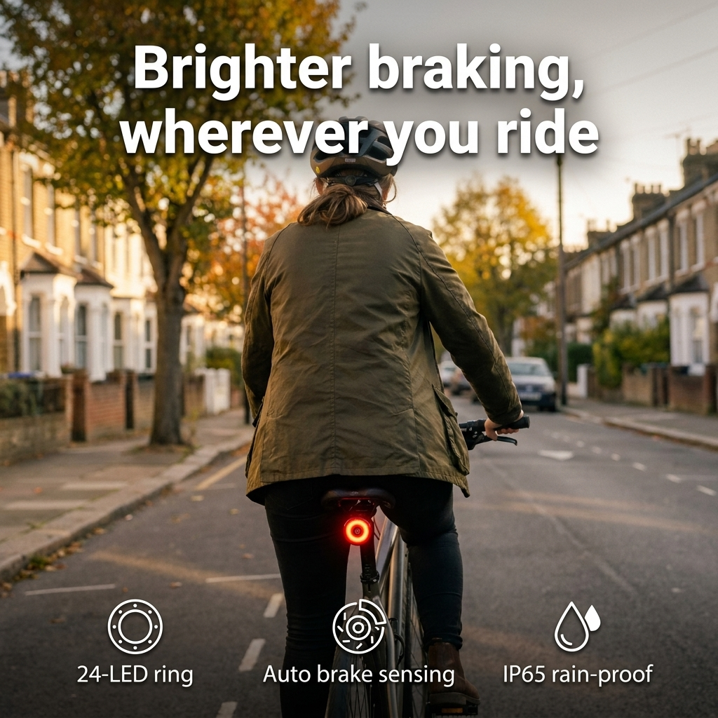 Bikespot™ — Smart Find My Tail Light