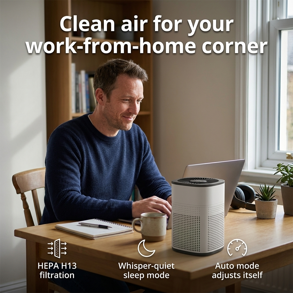 Breezly™ 3-Stage Air Purifier with Aroma | Novell Home