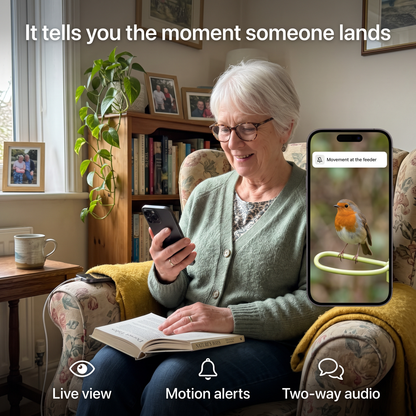 Birdly™ Smart Bird Feeder Camera — See The Birds You've Fed For Thirty Years