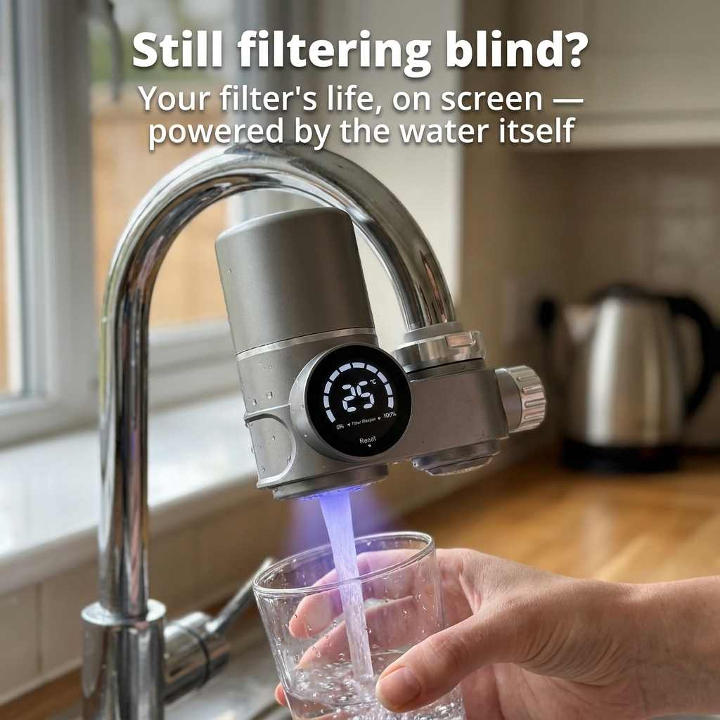 PureFlow™ — The Only Tap Filter That Shows You It's Working