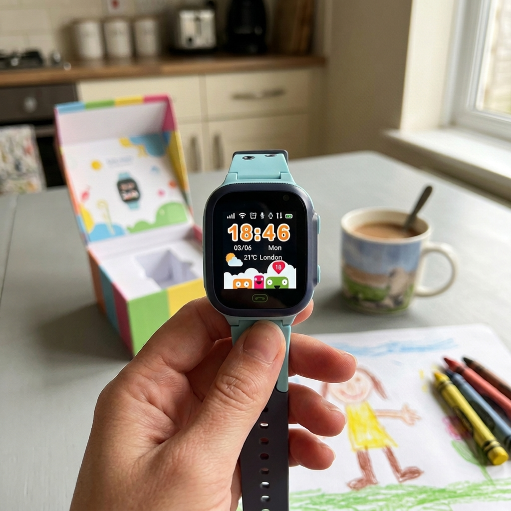 Buzzly™ Kids' Calling Watch — Their First Watch, Your Number In It. No Subscription