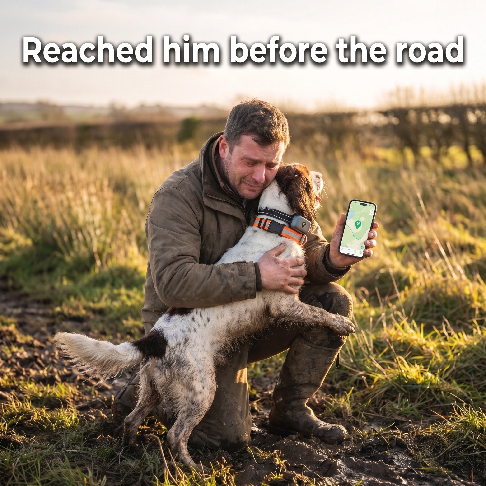 Barkspot™ GPS Dog Collar — Real-Time Tracking, No Monthly Subscription