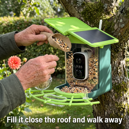 Birdly™ Smart Bird Feeder Camera — See The Birds You've Fed For Thirty Years