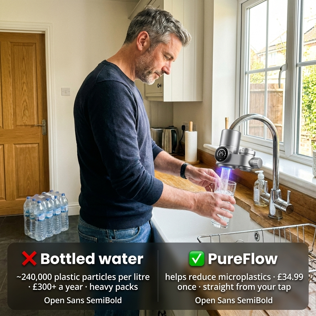 PureFlow™ — The Only Tap Filter That Shows You It's Working