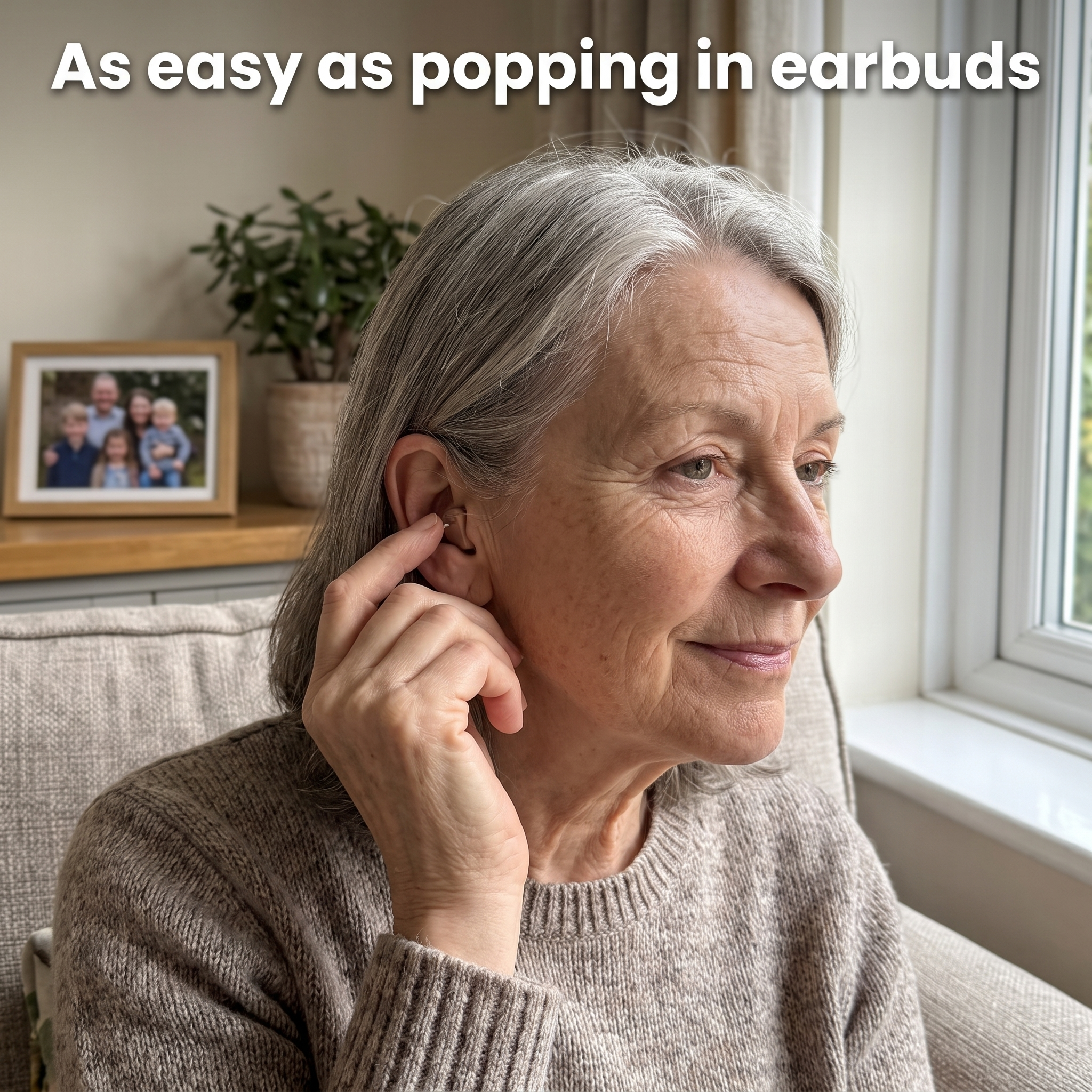 SoundEase™ Invisible Rechargeable Sound Amplifier — No App, No Appointment, No £3,000