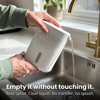 Absorbly™ — Sealed-Space Moisture Absorber for Wardrobes, Cupboards & Caravans