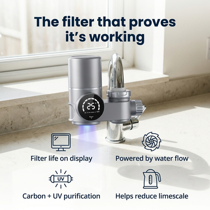 PureFlow™ — The Only Tap Filter That Shows You It's Working