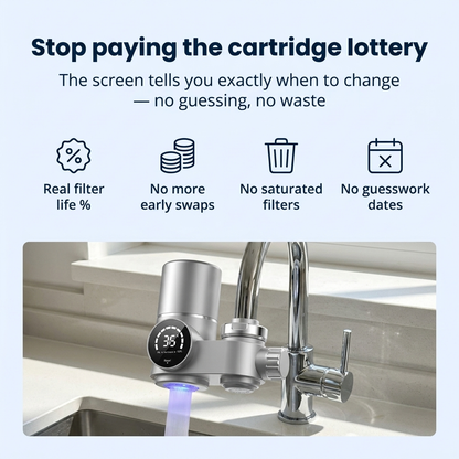 PureFlow™ — The Only Tap Filter That Shows You It's Working