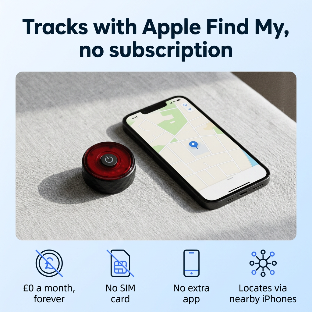 Bikespot™ — Smart Find My Tail Light