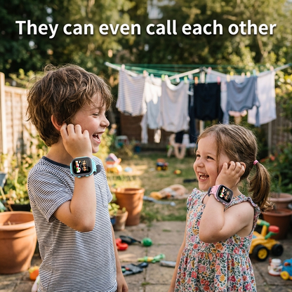 Buzzly™ Kids' Calling Watch — Their First Watch, Your Number In It. No Subscription