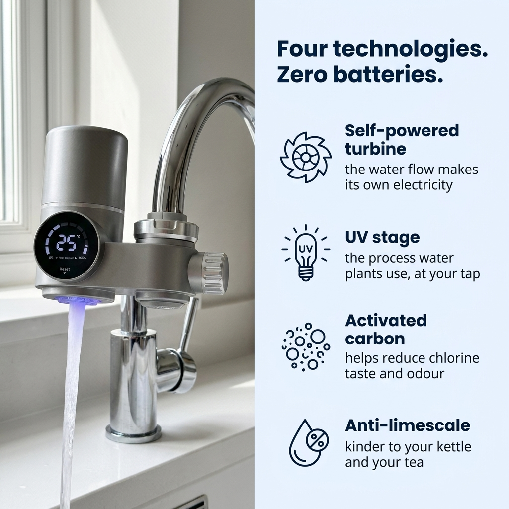 PureFlow™ — The Only Tap Filter That Shows You It's Working