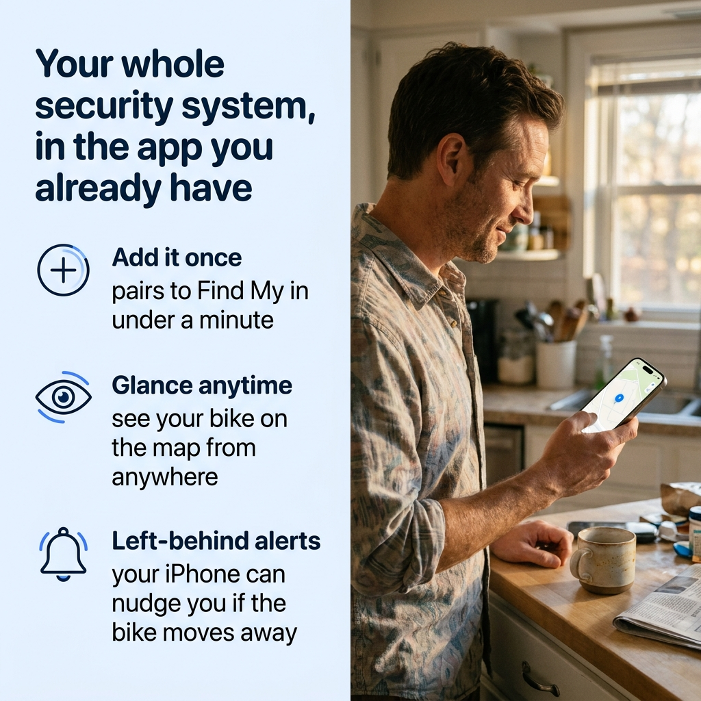 Bikespot™ — Smart Find My Tail Light