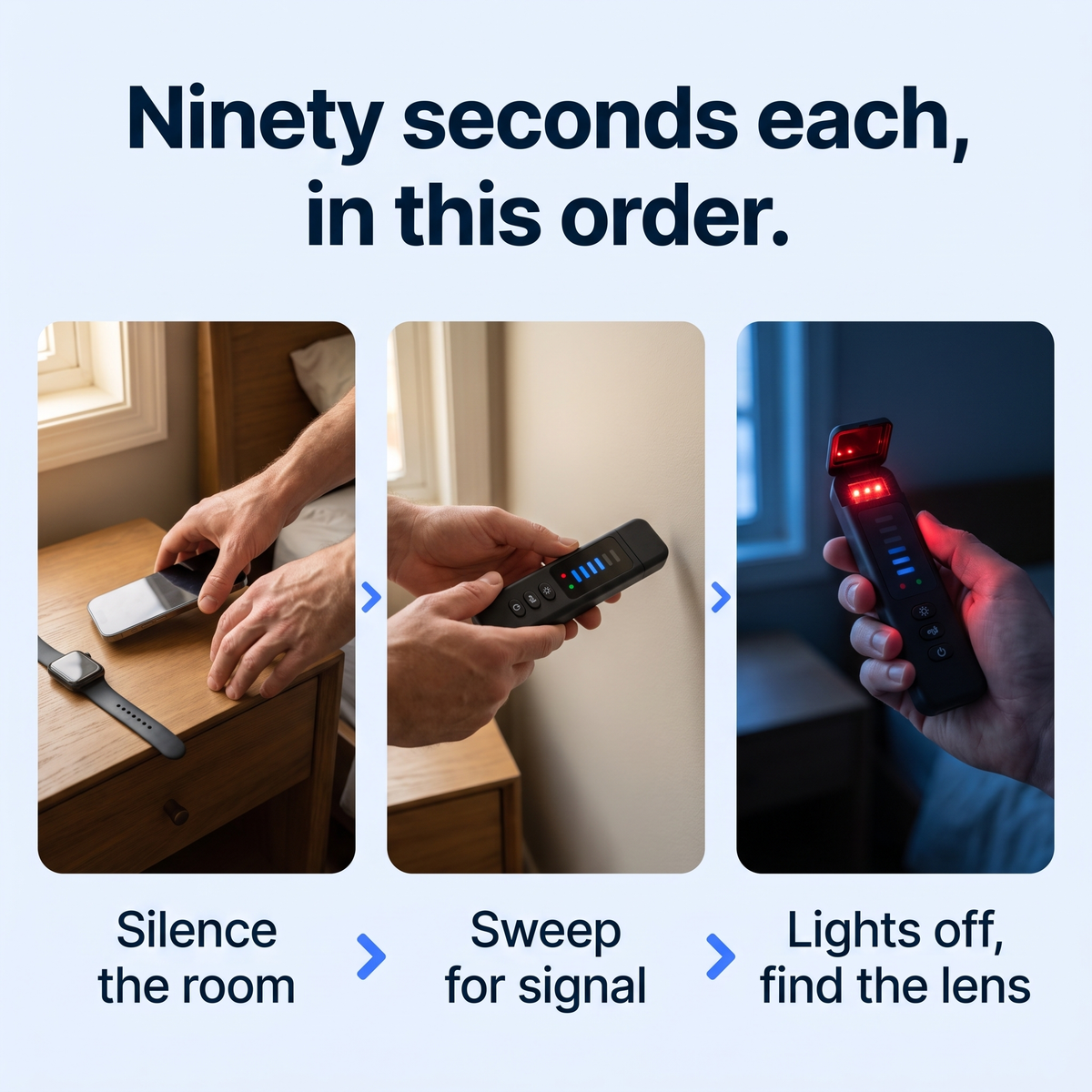 Privly™ — Hidden Camera, Microphone & Tracker Detector