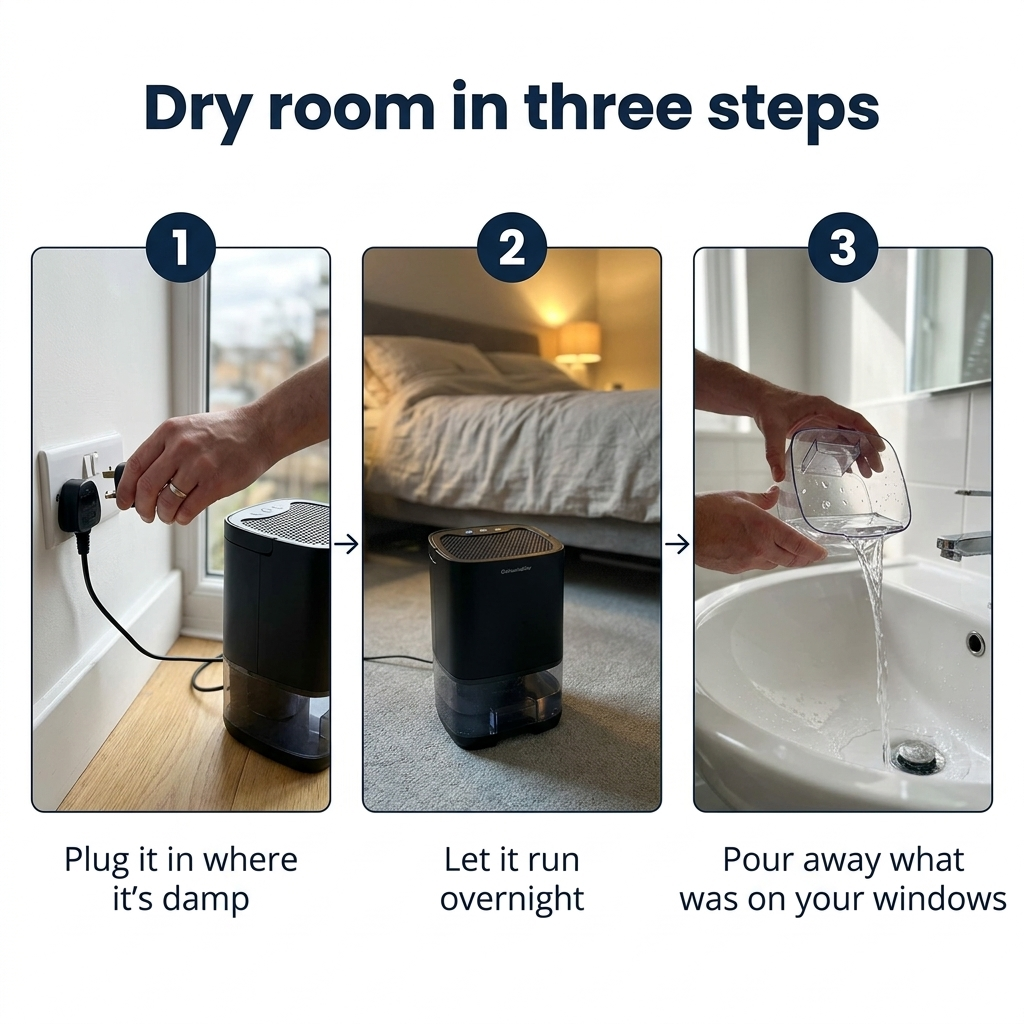 Dryft™ — The Right-Sized Dehumidifier