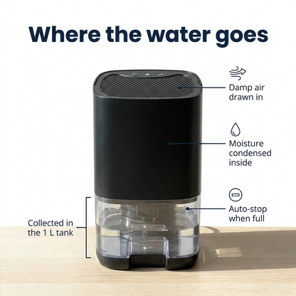 Dryft™ — The Right-Sized Dehumidifier