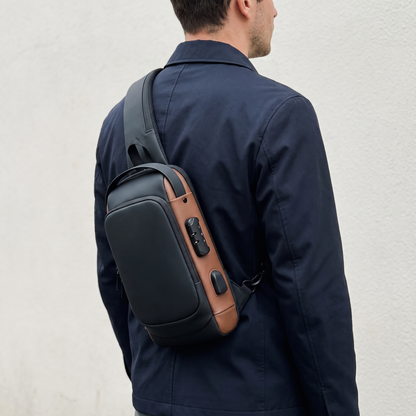 Vaulty™ – Anti-Theft Crossbody Bag | Lockable Main Compartment | Hidden Zips