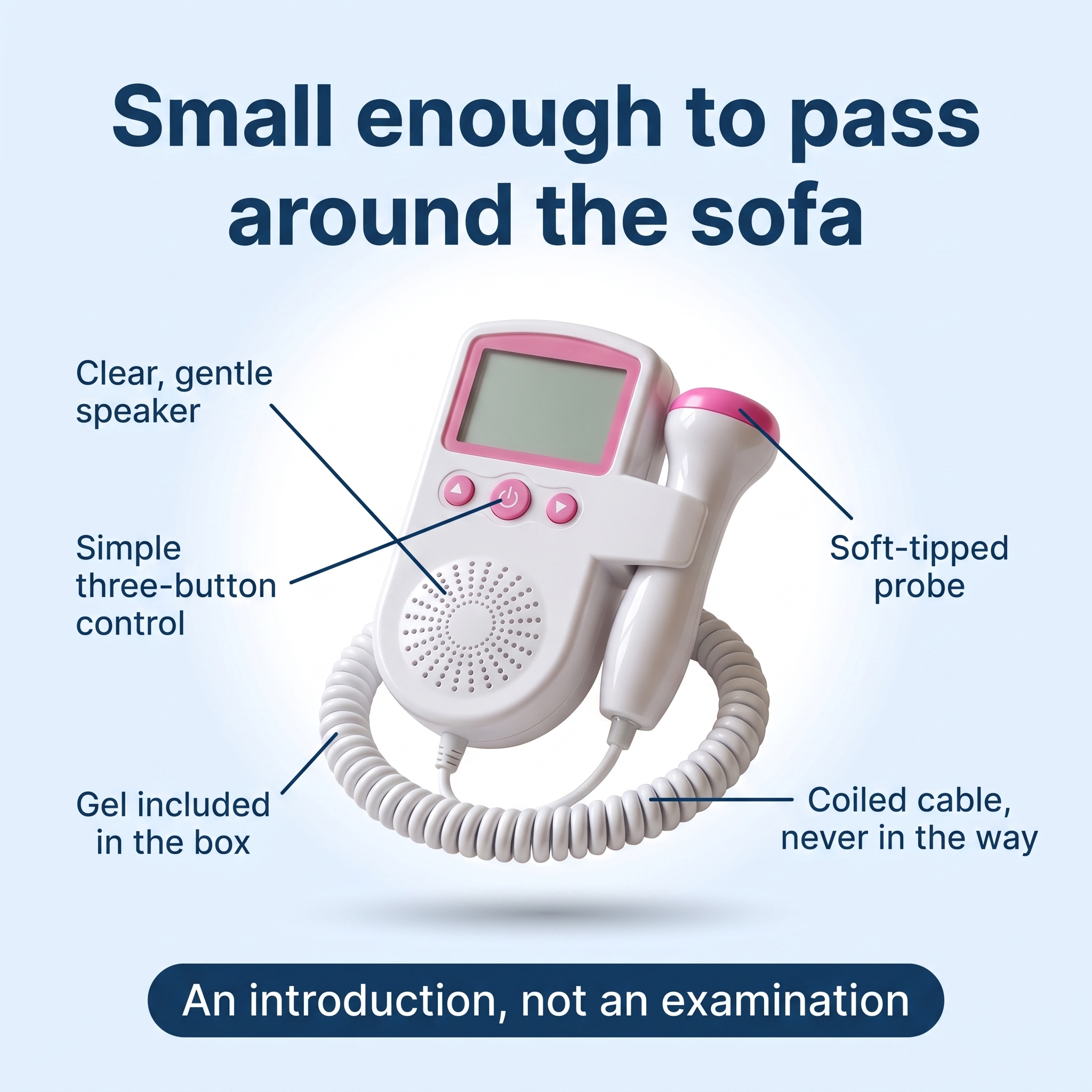 Little Hello™ –  Fetal Doppler | Baby Heartbeat Listener
