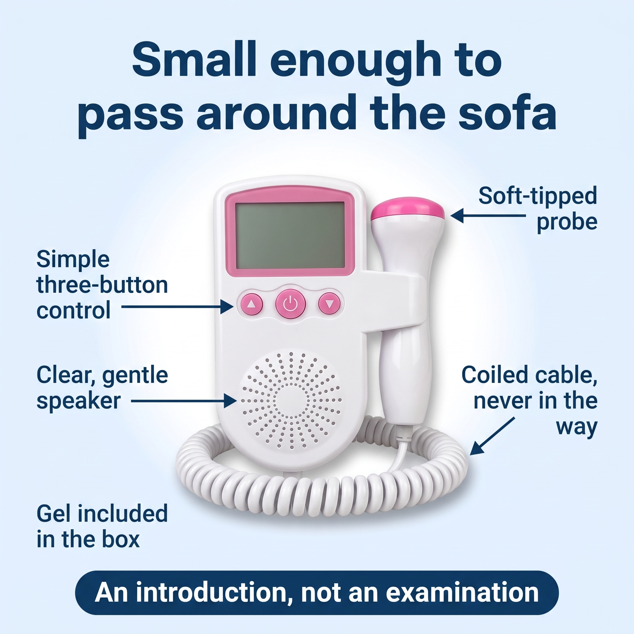Little Hello™ –  Fetal Doppler | Baby Heartbeat Listener