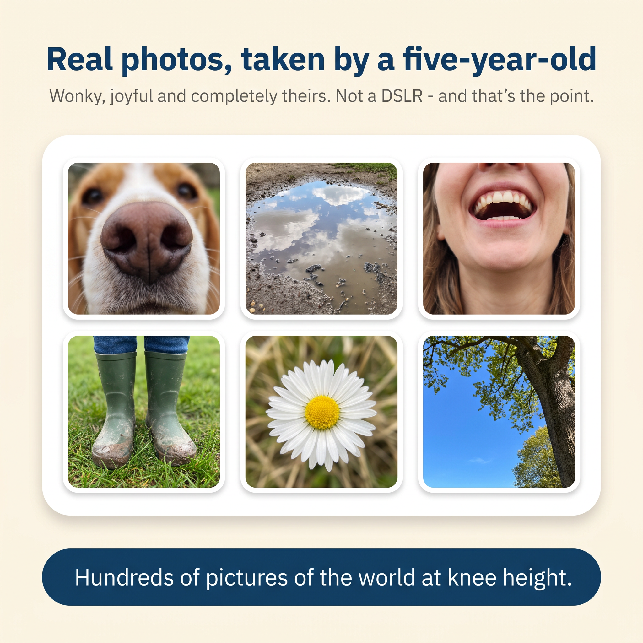 Pixie™ – Kids Camera | Ages 3-10 | 12MP Photo & 1080p Video | Shockproof