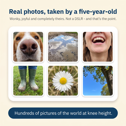 Pixie™ – Kids Camera | Ages 3-10 | 12MP Photo & 1080p Video | Shockproof
