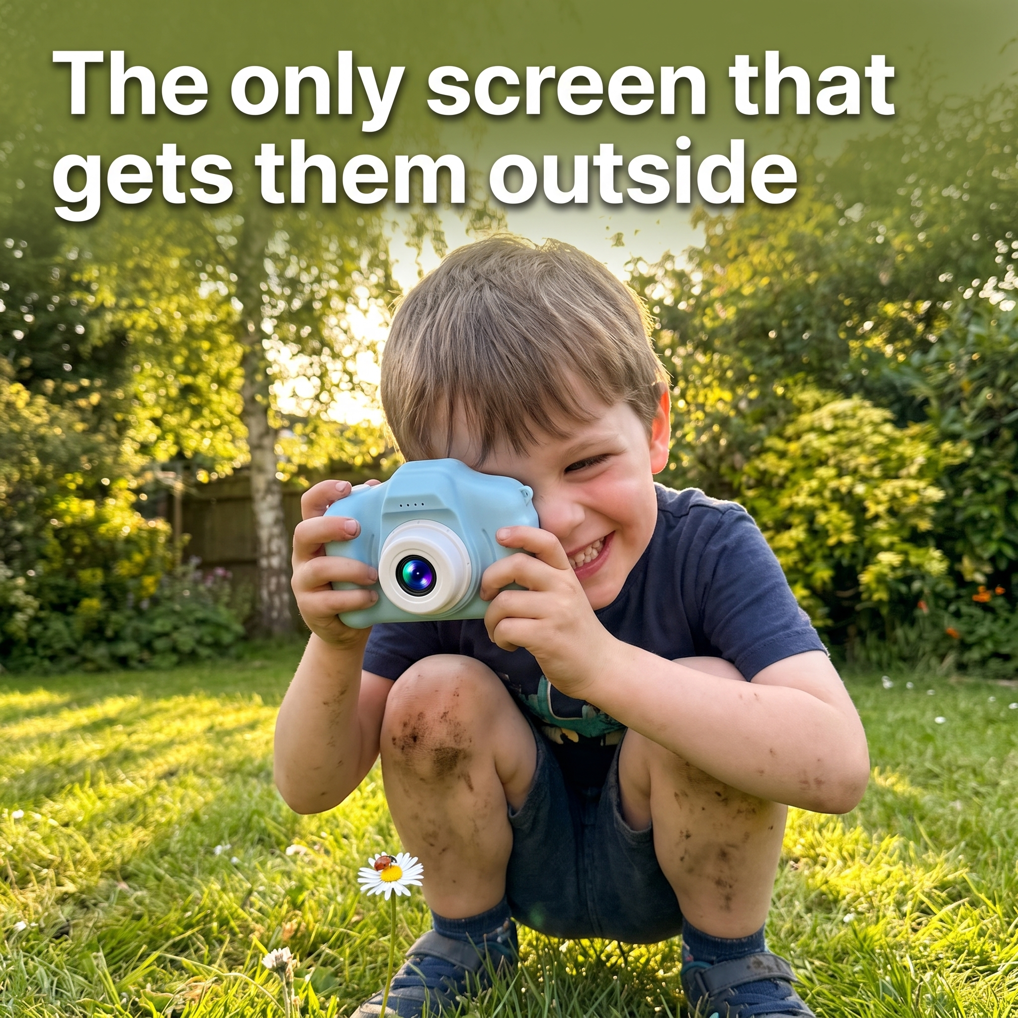 Pixie™ – Kids Camera | Ages 3-10 | 12MP Photo & 1080p Video | Shockproof