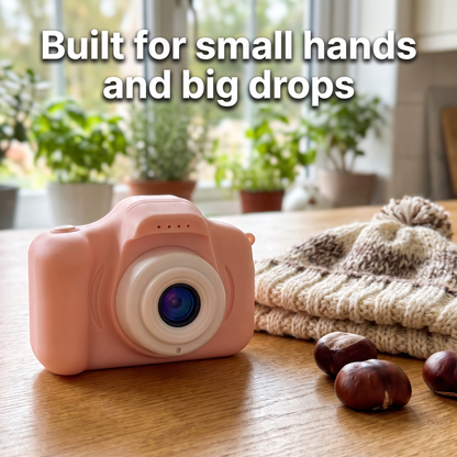 Pixie™ – Kids Camera | Ages 3-10 | 12MP Photo & 1080p Video | Shockproof
