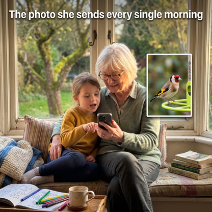 A bird photo on the phone every morning with Birdly