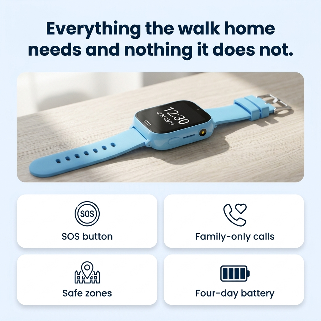 Key benefits - Triple-Lock positioning, approved calls only, no subscription