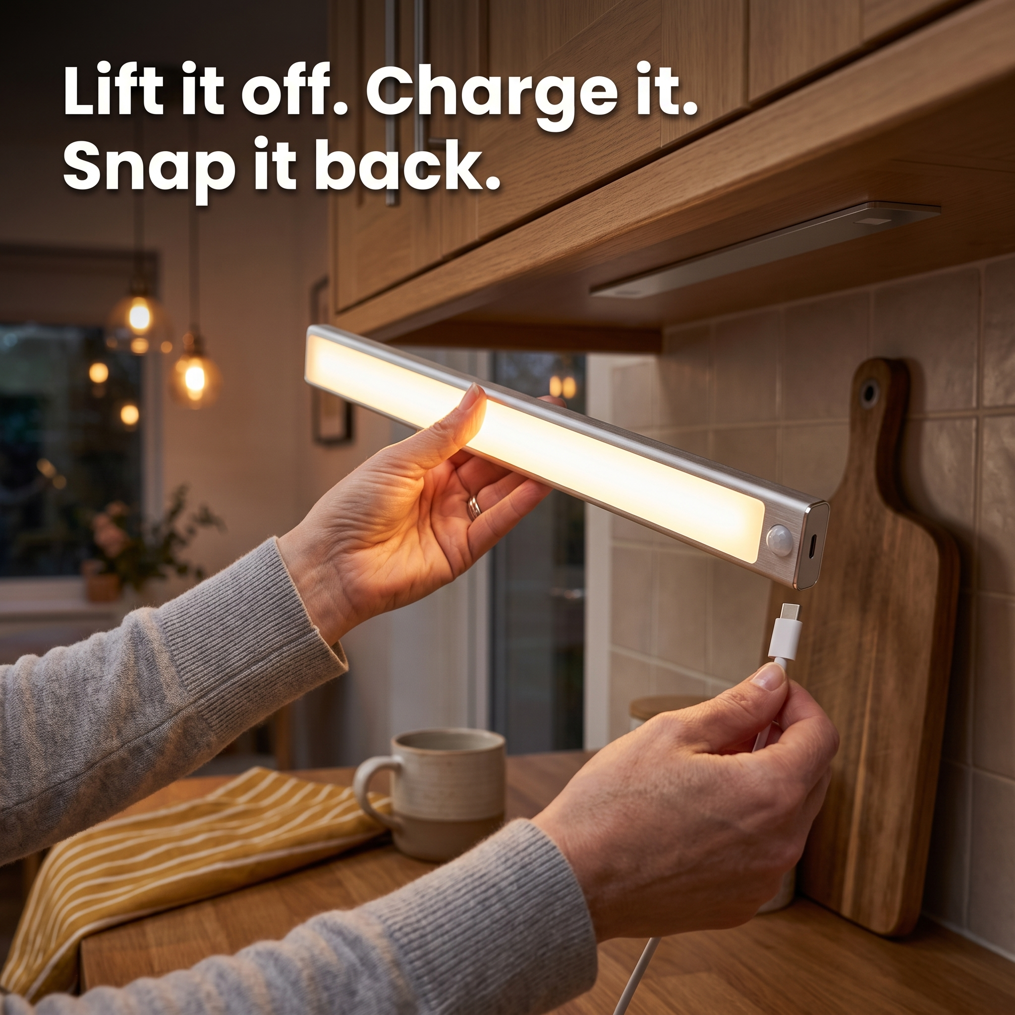 LumaPath™ — The Warm Motion Night Light