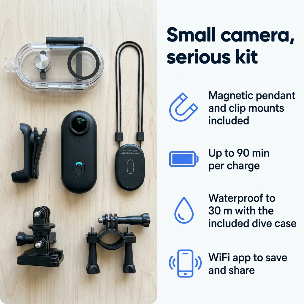 Snaply™ — The Tiny Camera That Keeps You In The Moment